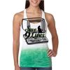  Next Level Ombre Burnout Racerback Tank Thumbnail