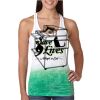  Next Level Ombre Burnout Racerback Tank Thumbnail