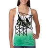  Next Level Ombre Burnout Racerback Tank Thumbnail