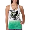  Next Level Ombre Burnout Racerback Tank Thumbnail