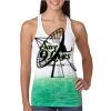  Next Level Ombre Burnout Racerback Tank Thumbnail