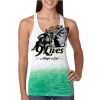  Next Level Ombre Burnout Racerback Tank Thumbnail