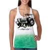  Next Level Ombre Burnout Racerback Tank Thumbnail