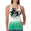  Next Level Ombre Burnout Racerback Tank Thumbnail
