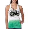  Next Level Ombre Burnout Racerback Tank Thumbnail