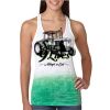  Next Level Ombre Burnout Racerback Tank Thumbnail