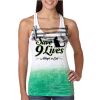  Next Level Ombre Burnout Racerback Tank Thumbnail