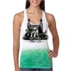  Next Level Ombre Burnout Racerback Tank Thumbnail