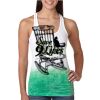  Next Level Ombre Burnout Racerback Tank Thumbnail