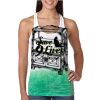  Next Level Ombre Burnout Racerback Tank Thumbnail