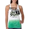  Next Level Ombre Burnout Racerback Tank Thumbnail