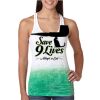  Next Level Ombre Burnout Racerback Tank Thumbnail