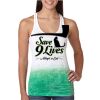  Next Level Ombre Burnout Racerback Tank Thumbnail
