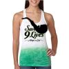  Next Level Ombre Burnout Racerback Tank Thumbnail