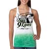  Next Level Ombre Burnout Racerback Tank Thumbnail