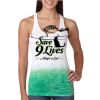  Next Level Ombre Burnout Racerback Tank Thumbnail