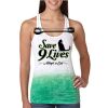  Next Level Ombre Burnout Racerback Tank Thumbnail