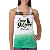  Next Level Ombre Burnout Racerback Tank Thumbnail