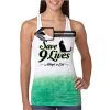  Next Level Ombre Burnout Racerback Tank Thumbnail