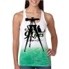  Next Level Ombre Burnout Racerback Tank Thumbnail