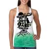 Next Level Ombre Burnout Racerback Tank Thumbnail