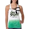  Next Level Ombre Burnout Racerback Tank Thumbnail
