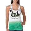  Next Level Ombre Burnout Racerback Tank Thumbnail