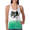  Next Level Ombre Burnout Racerback Tank Thumbnail