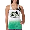  Next Level Ombre Burnout Racerback Tank Thumbnail