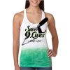  Next Level Ombre Burnout Racerback Tank Thumbnail