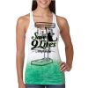  Next Level Ombre Burnout Racerback Tank Thumbnail