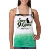  Next Level Ombre Burnout Racerback Tank Thumbnail