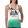  Next Level Ombre Burnout Racerback Tank Thumbnail