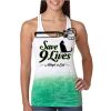  Next Level Ombre Burnout Racerback Tank Thumbnail