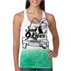  Next Level Ombre Burnout Racerback Tank Thumbnail