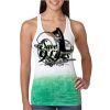  Next Level Ombre Burnout Racerback Tank Thumbnail