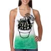  Next Level Ombre Burnout Racerback Tank Thumbnail
