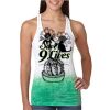  Next Level Ombre Burnout Racerback Tank Thumbnail