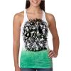  Next Level Ombre Burnout Racerback Tank Thumbnail