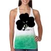  Next Level Ombre Burnout Racerback Tank Thumbnail