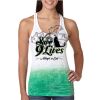  Next Level Ombre Burnout Racerback Tank Thumbnail