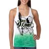 Next Level Ombre Burnout Racerback Tank Thumbnail