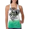  Next Level Ombre Burnout Racerback Tank Thumbnail