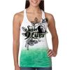  Next Level Ombre Burnout Racerback Tank Thumbnail