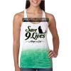  Next Level Ombre Burnout Racerback Tank Thumbnail