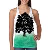  Next Level Ombre Burnout Racerback Tank Thumbnail
