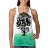  Next Level Ombre Burnout Racerback Tank Thumbnail