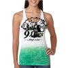 Next Level Ombre Burnout Racerback Tank Thumbnail