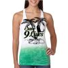  Next Level Ombre Burnout Racerback Tank Thumbnail