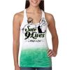  Next Level Ombre Burnout Racerback Tank Thumbnail